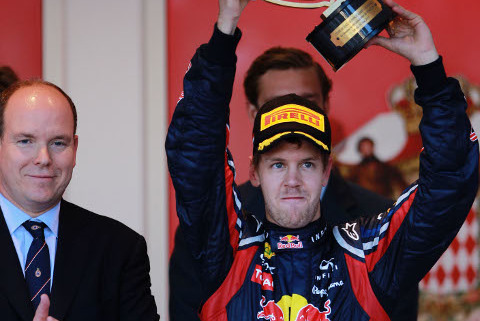 Książę Albert i Sebastian Vettel | Fot. Getty Images
