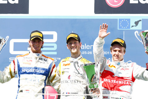 Podium w Walencji | Fot. GP2