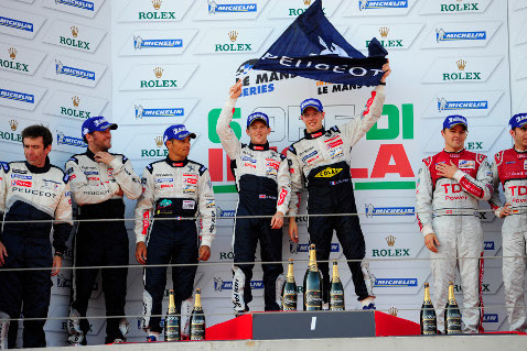 Podium w Imoli | Fot. Peugeot