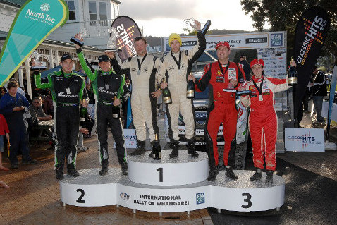 Podium Rally of Whangarei | Fot. rallywhangarei.co.nz