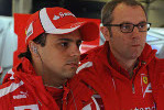 Felipe Massa i Stefano Domenicali | Fot. Ferrari