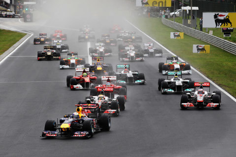 Start na Hungaroringu | Fot. Getty Images