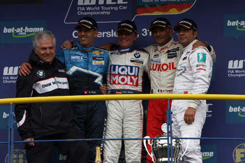 Podium w Oschersleben | Fot. fiawtcc.com