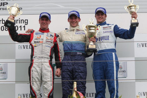 Podium na N&uuml;rburgringu | Fot. racecam.de