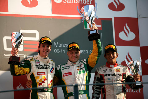 Podium na Monzy | Fot. GP3