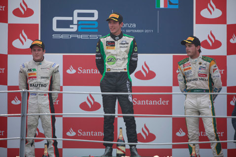Podium na Monzy | Fot. GP2