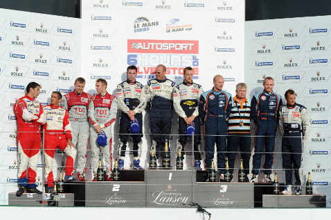 Podium na Silverstone | Fot. Peugeot