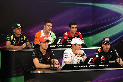 Konferencja w Suzuce | Fot. Sutton Images