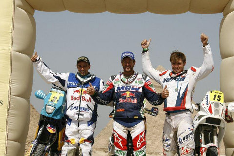 Coma, Rodrigues, Przygoński | Fot. pharaonsrally.com