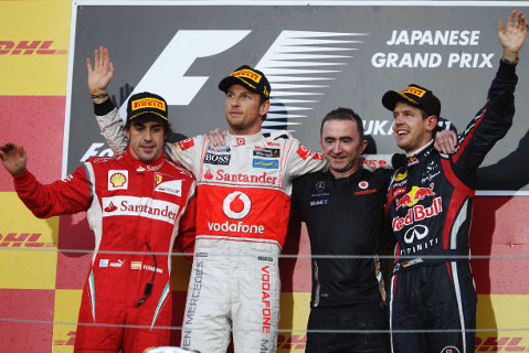 Podium w Suzuce | Fot. Getty Images
