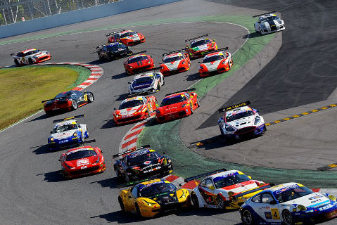 Start w Montmelo | Fot. Fotospeedy