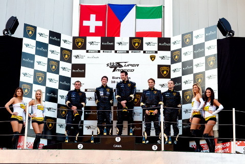 Podium w Montmelo | Fot. BPA