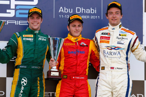 Podium w Abu Zabi | Fot. GP2