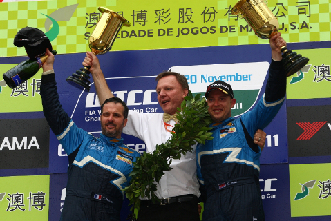 Podium w Makau | Fot. fiawtcc.com