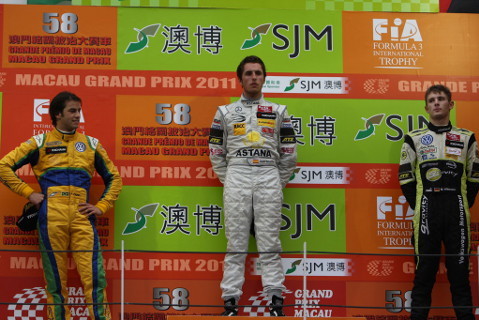 Podium w Makau | Fot. VW
