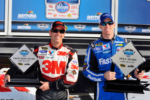 Greg Biffle i Carl Edwards | Fot. Nigel Kinrade, Autostock