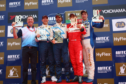 Podium na Monzy | Fot. fiawtcc.com