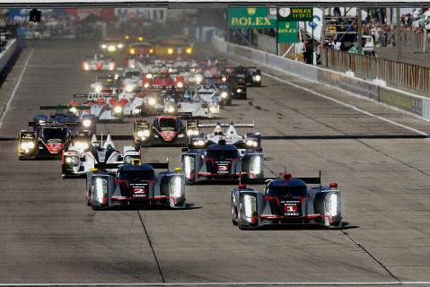 Start w Sebring | Fot. Audi