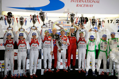 Podium w Sebring | Fot. Audi