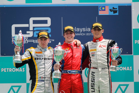 Podium w Sepang | Fot. GP2