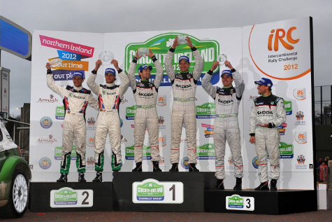 Podium Circuit of Ireland | Fot. IRC
