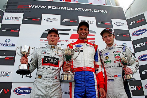 Podium na Silverstone | Fot. James Bearne