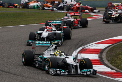 Start GP Chin | Fot. Mercedes