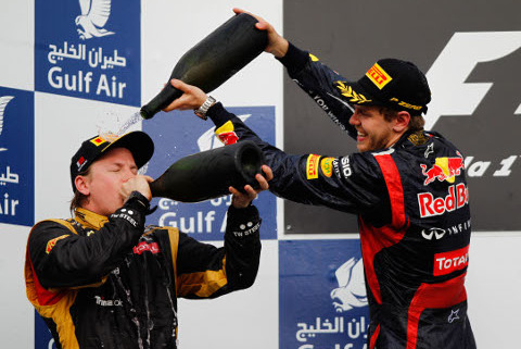 Kimi Räikkönen i Sebastian Vettel | Fot. Getty Images