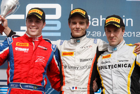 Podium w Bahrajnie | Fot. GP2