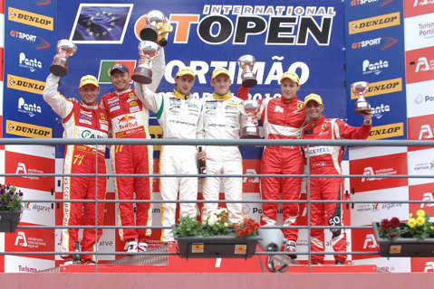 Podium w Portimao | Fot. gtopen.net