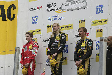 Podium w Zandvoort | Fot. adac-formel-masters.de
