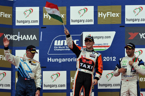 Podium na Hungaroringu | Fot. fiawtcc.com