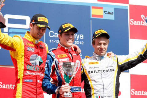 Podium w Montmelo | Fot., GP2