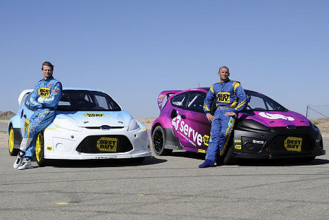 Marcus Grönholm i David Binks | Fot. Ford Racing