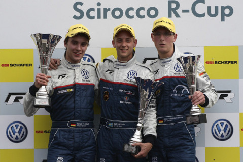 Podium w Brands Hatch | Fot. VW