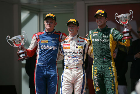 Podium w Monako | Fot. GP2