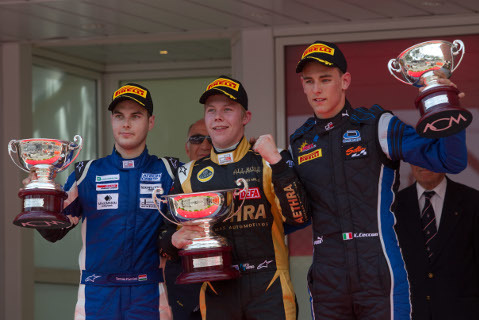 Podium w Monako | Fot. GP3