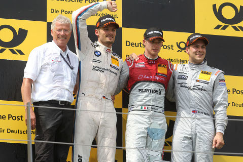Podium na Red Bull Ringu | Fot. Audi
