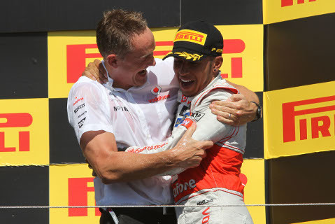 Martin Whitmarsh i Lewis Hamilton | Fot. McLaren