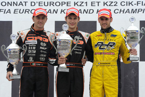 Podium KZ1 | Fot. CIK