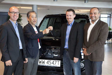 Małysz/Marton | Fot. Mitsubishi Motors Polska