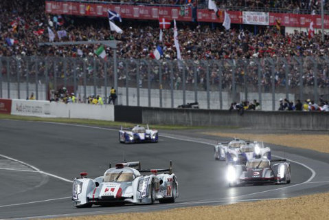Start w Le Mans | Fot. Audi