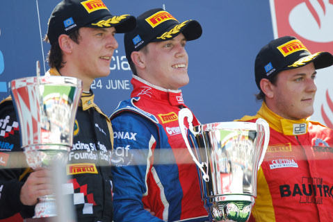 Podium GP2 w Walencji | Fot. GP2