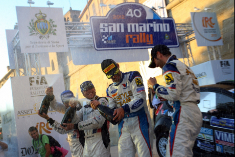 Podium San Marino Rally | Fot. IRC