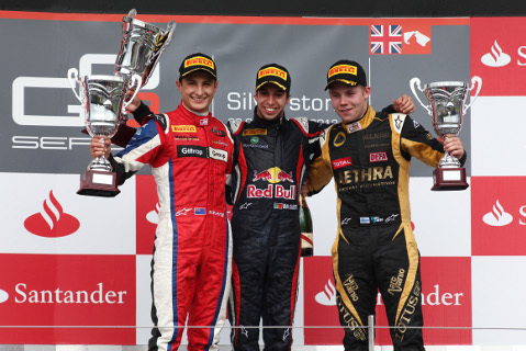 Podium na Silverstone | Fot. GP3