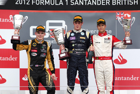 Podium na Silverstone | Fot. GP3