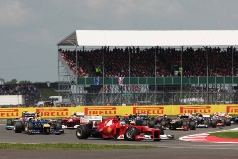 Start na Silverstone | Fot. XPB