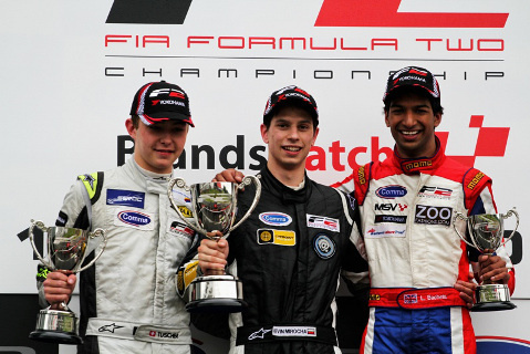 Podium na Brands Hatch | Fot. James Bearne