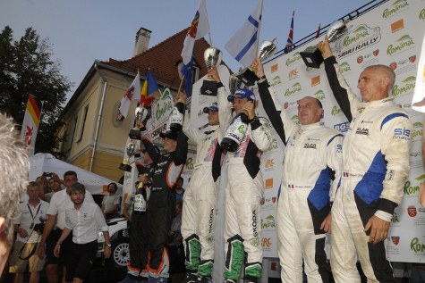 Podium Sibiu Rally | Fot. IRC