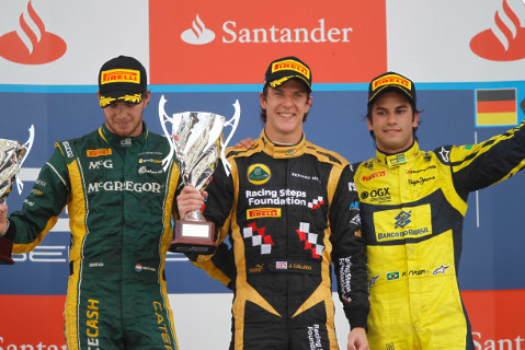 Podium w Hockenheim | Fot. GP2